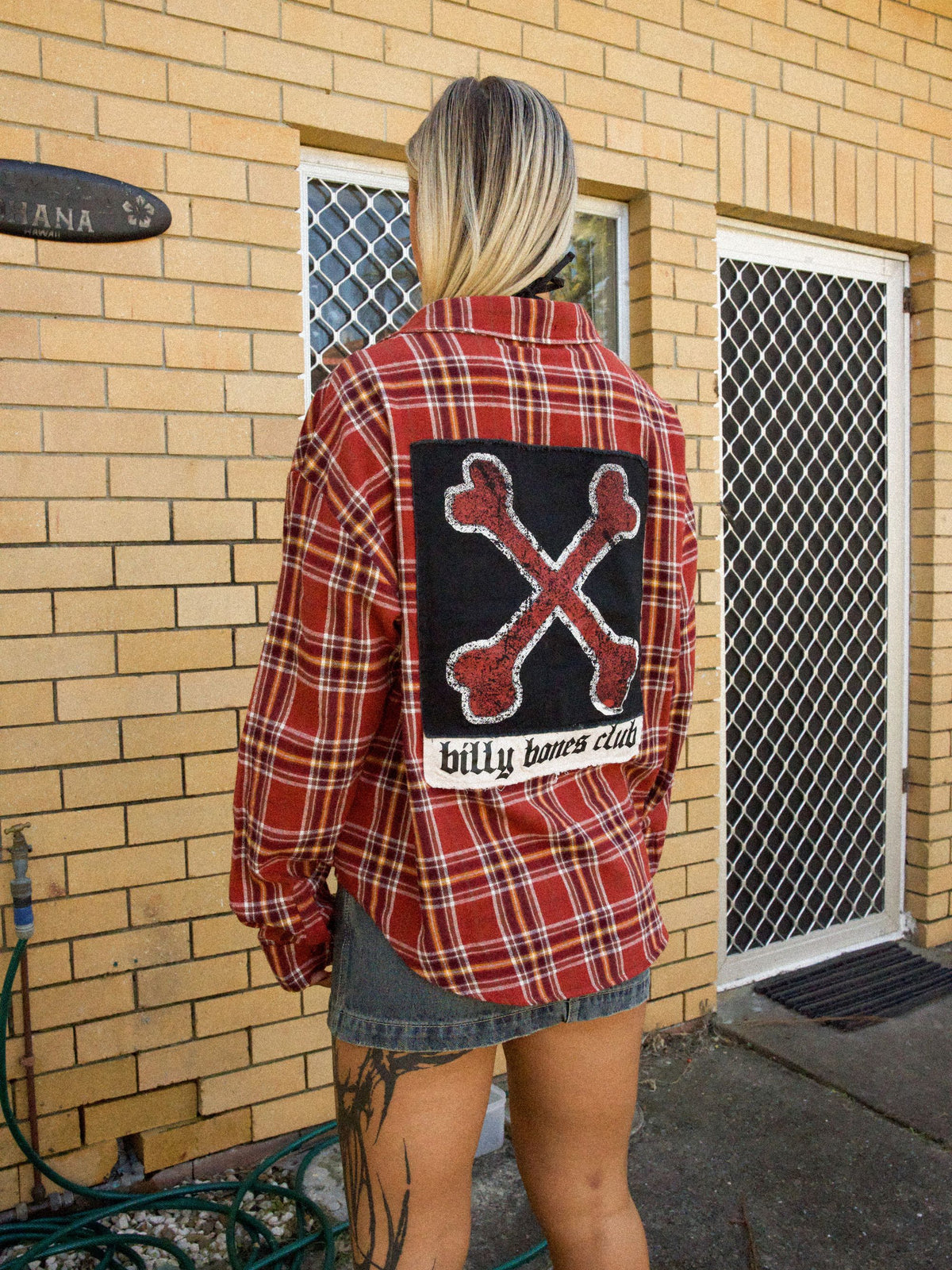 Bones Patch Flannel