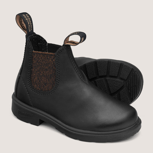 1992 Kids Elastic Sided Boot Black