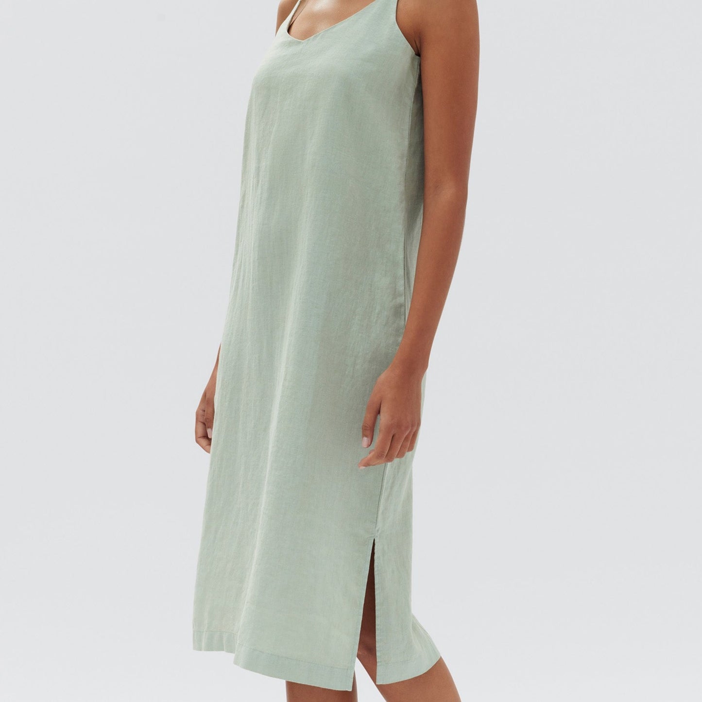Linen Slip Dress