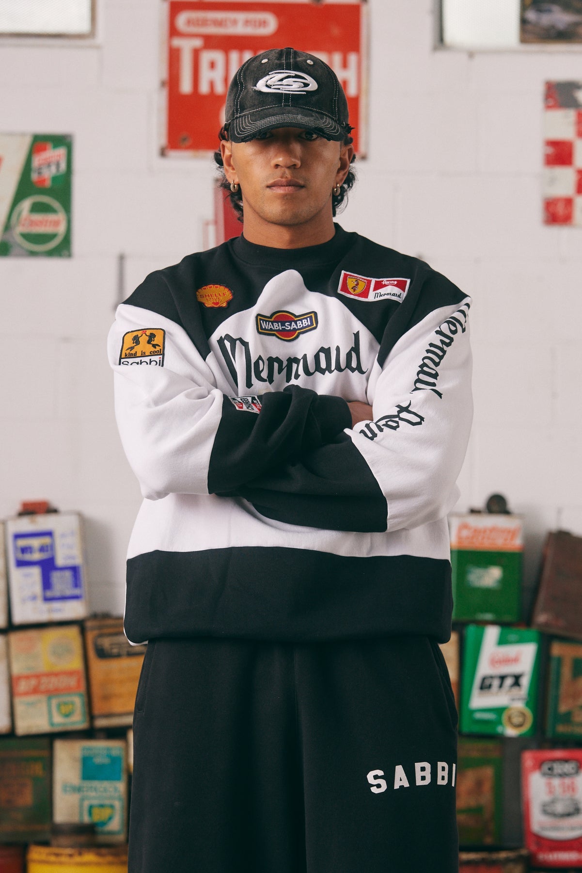 The Diego Jumper - Mermaid Racing - Black