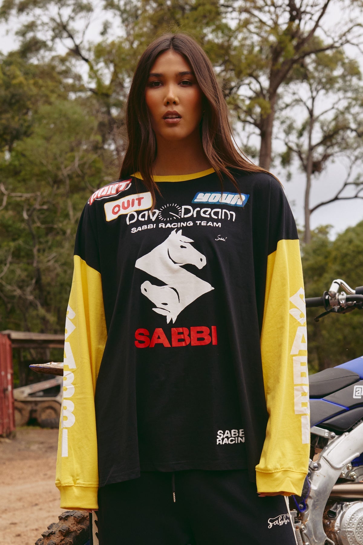 The Long Sleeve Dont Quit Your Day Dream - Black Black XL