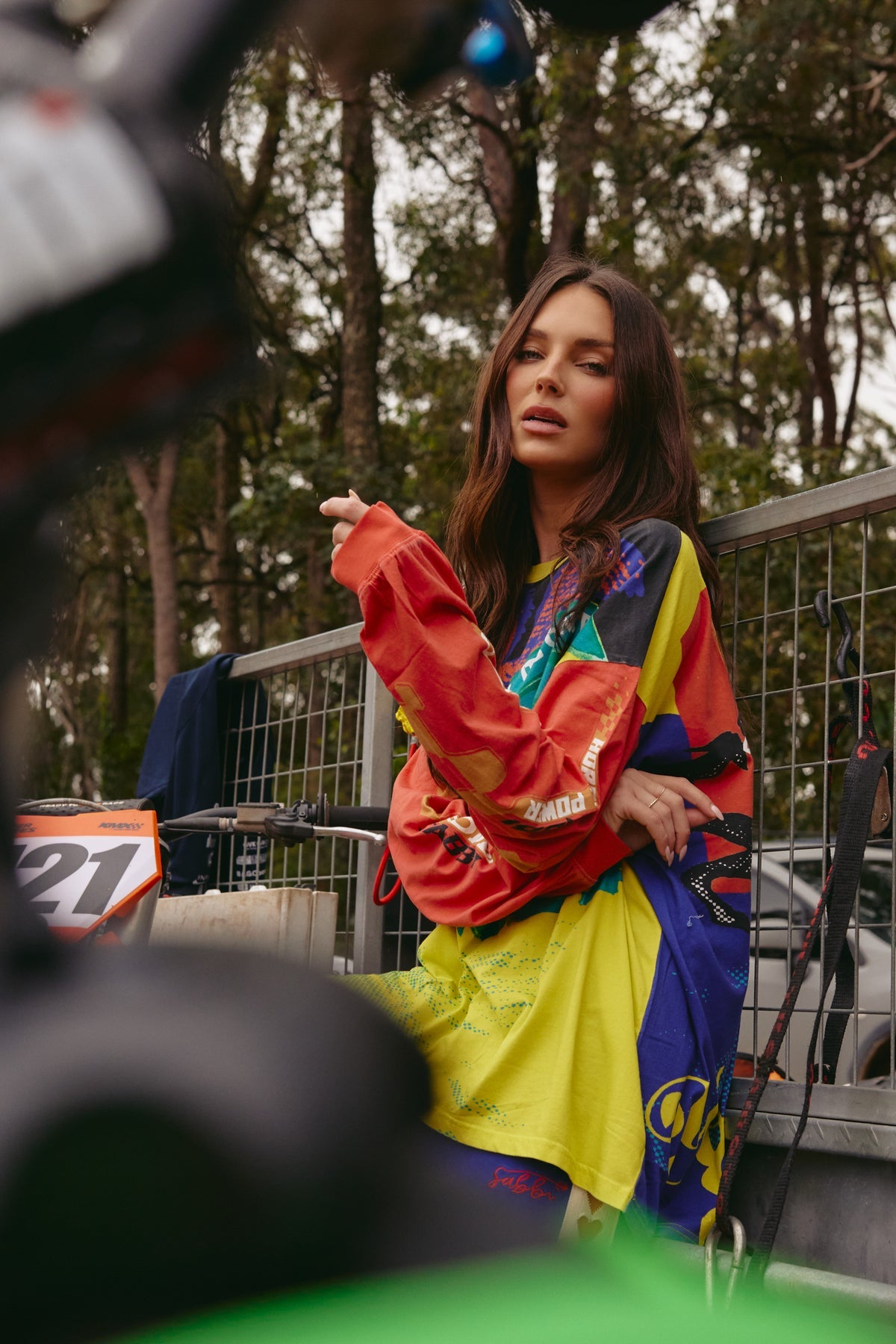 The Long Sleeve Its Gangster Tee - Multicolour