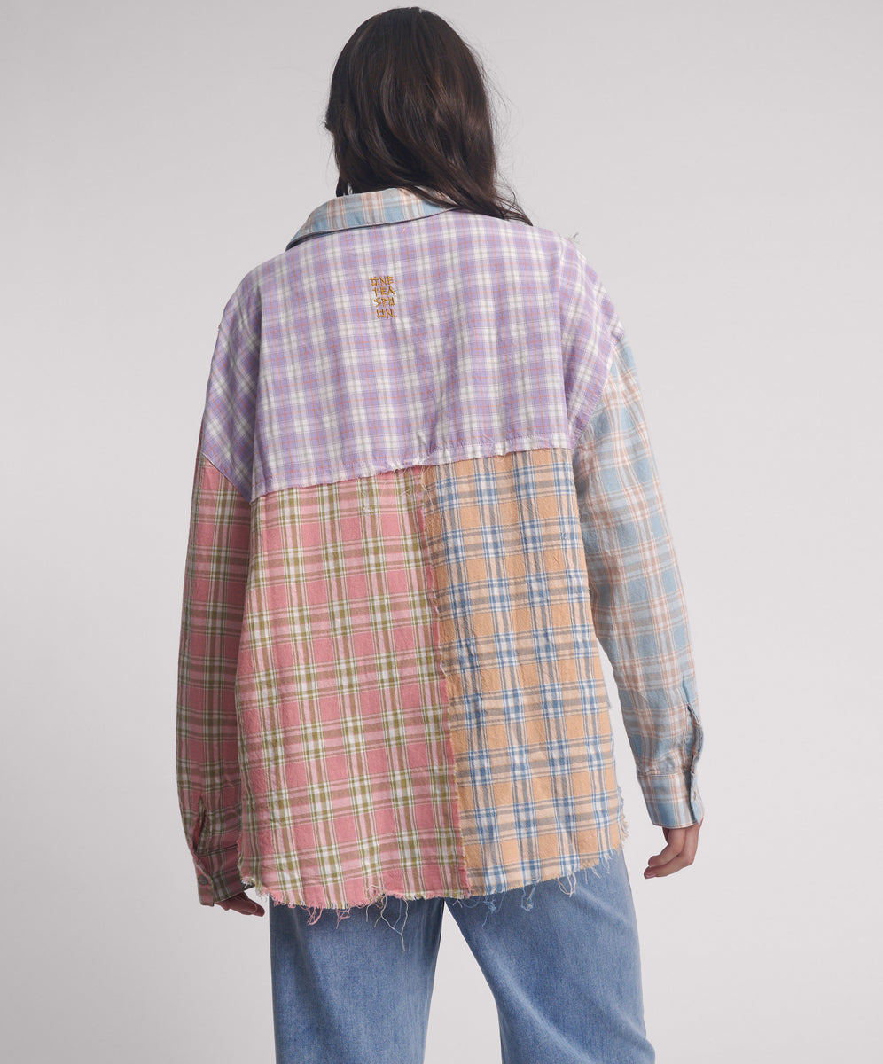 Patchwork Shirt Mulit