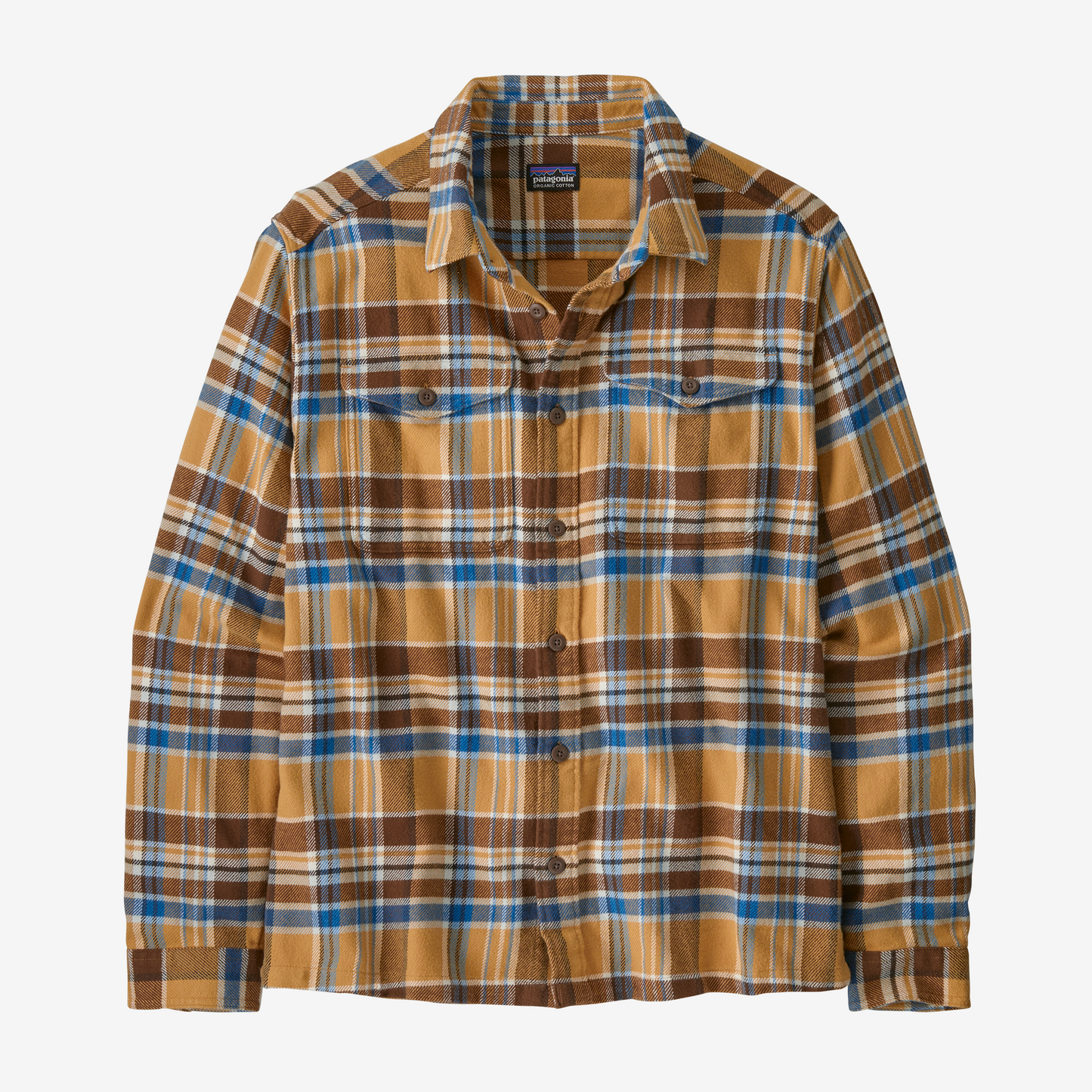 Fjord Flannel Shirt Adventurer: Pufferfish Gold