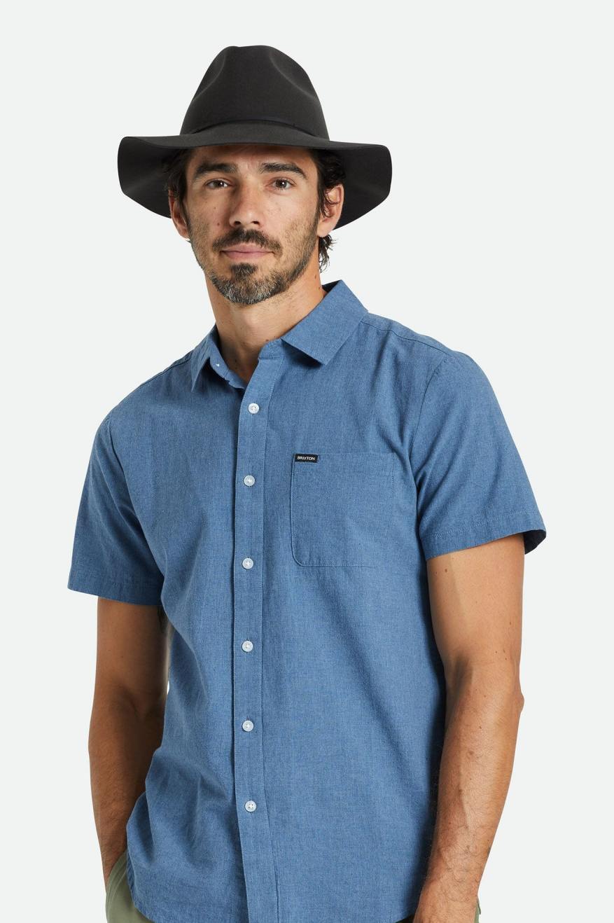 Wesley Fedora - Golden Brown