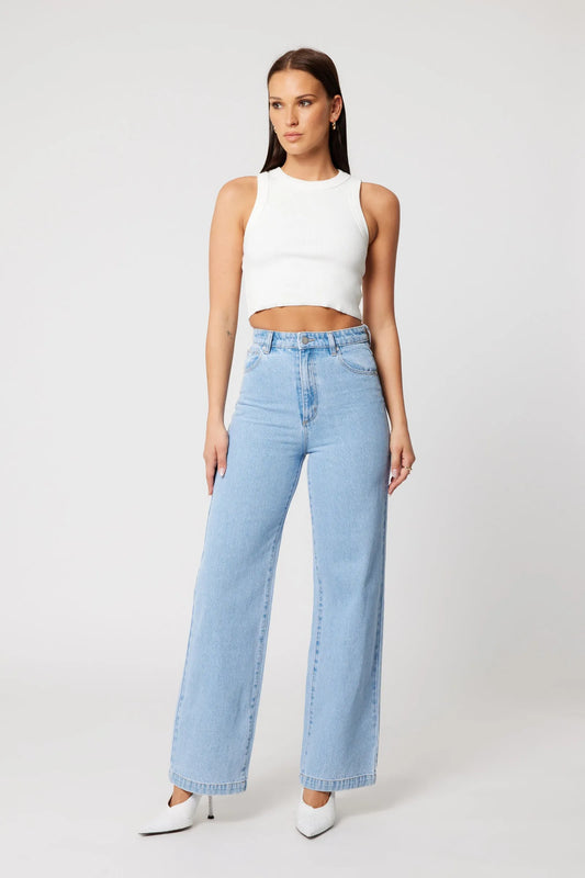 94 Wide Kendall Light Vintage Blue