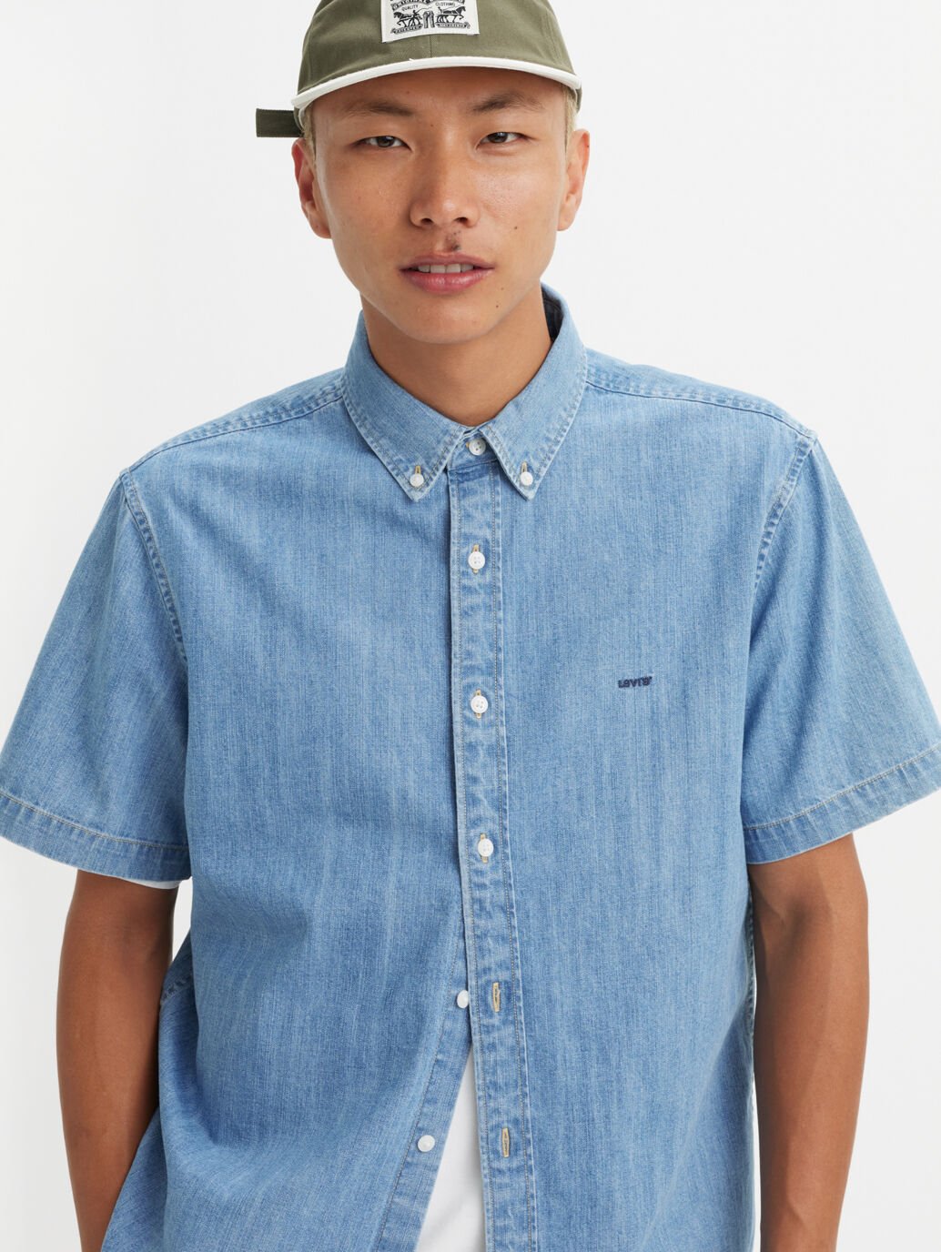 Short-Sleeve Authentic Button-Down