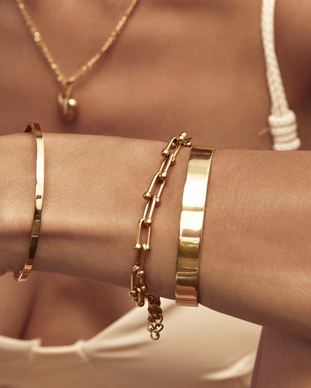 Natasha Gold Cuff