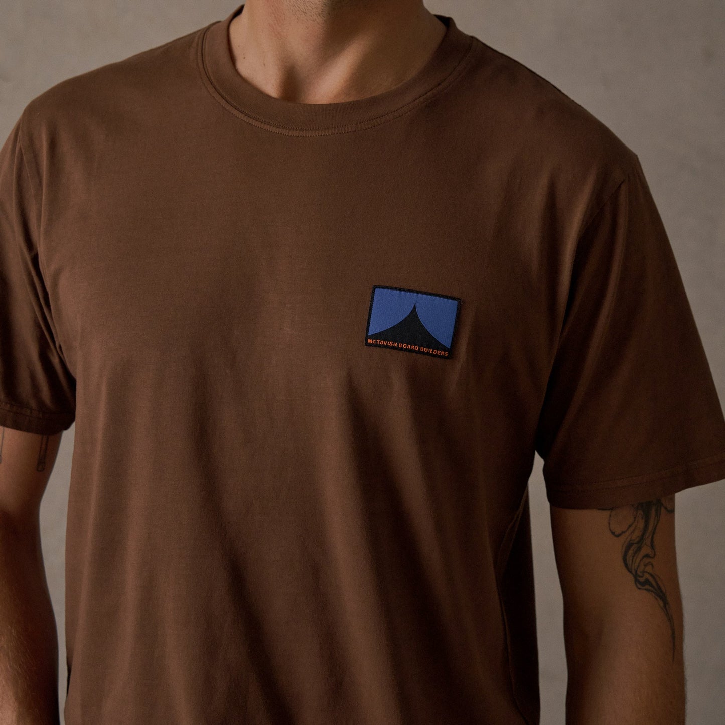 Board Builders Tee Brown