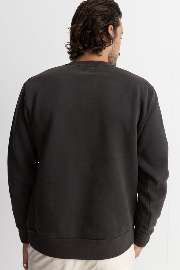 Classic Fleece Crew Black