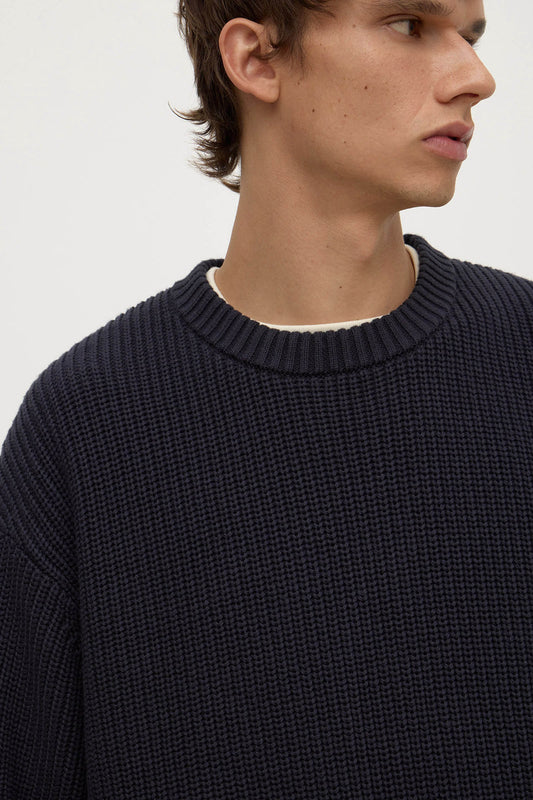 Carson Cotton Rib Knit