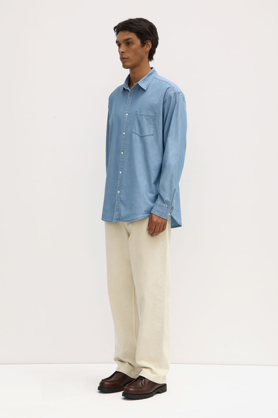 Chambray Long Sleeve Shirt