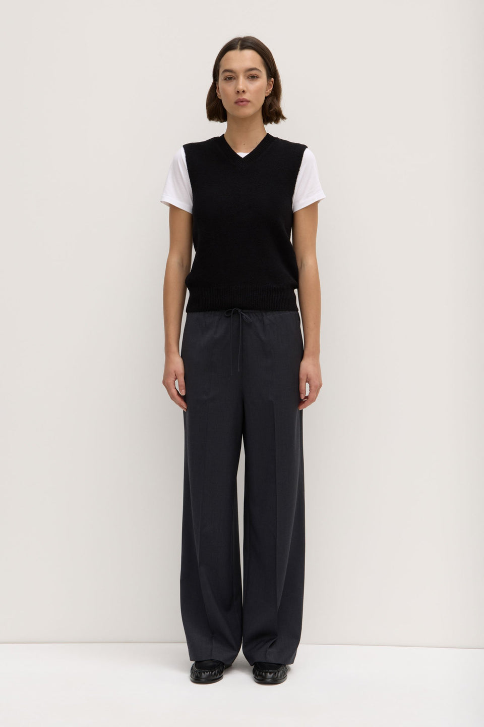 Corby V-Neck Knit Top
