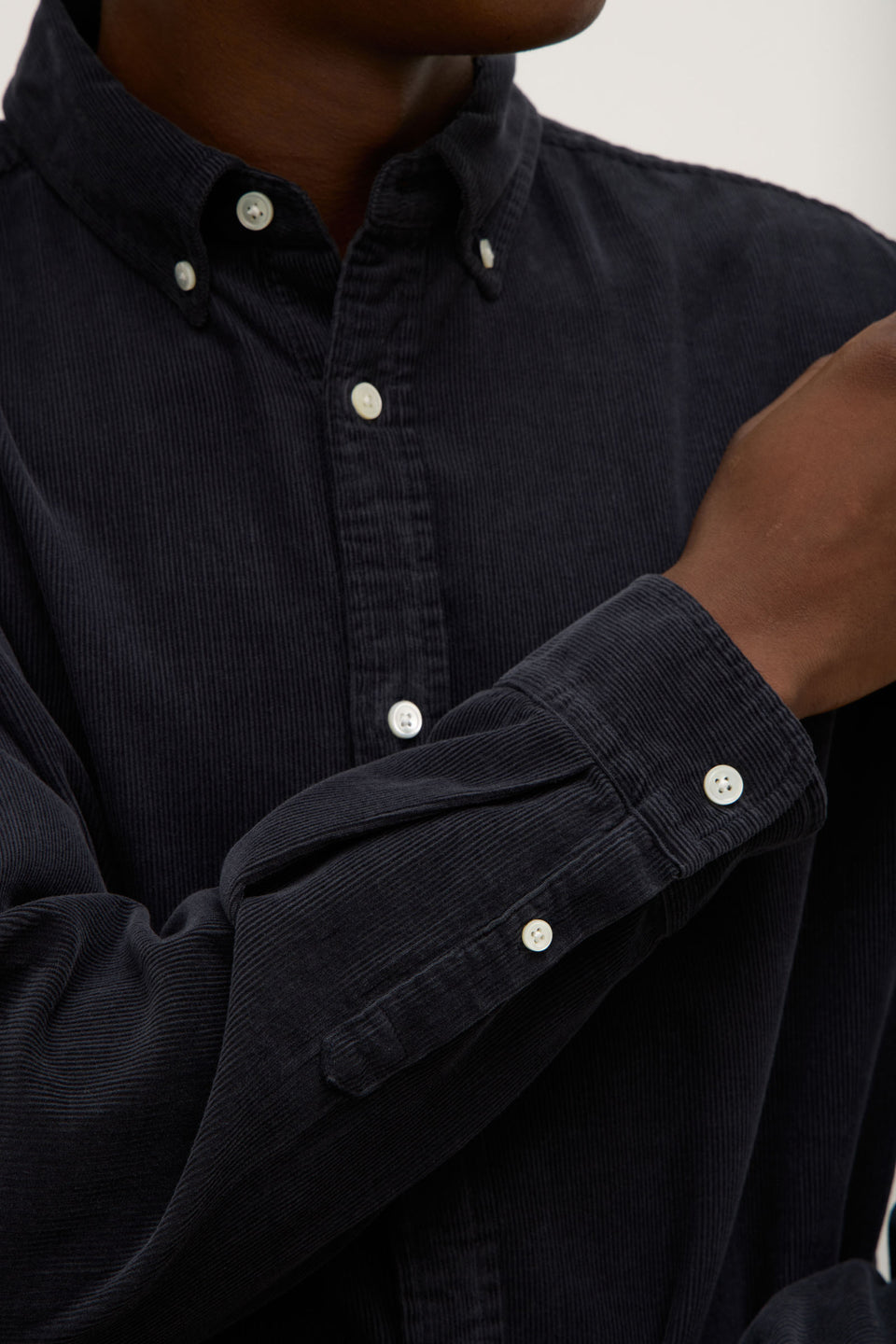 Cord Long Sleeve Shirt