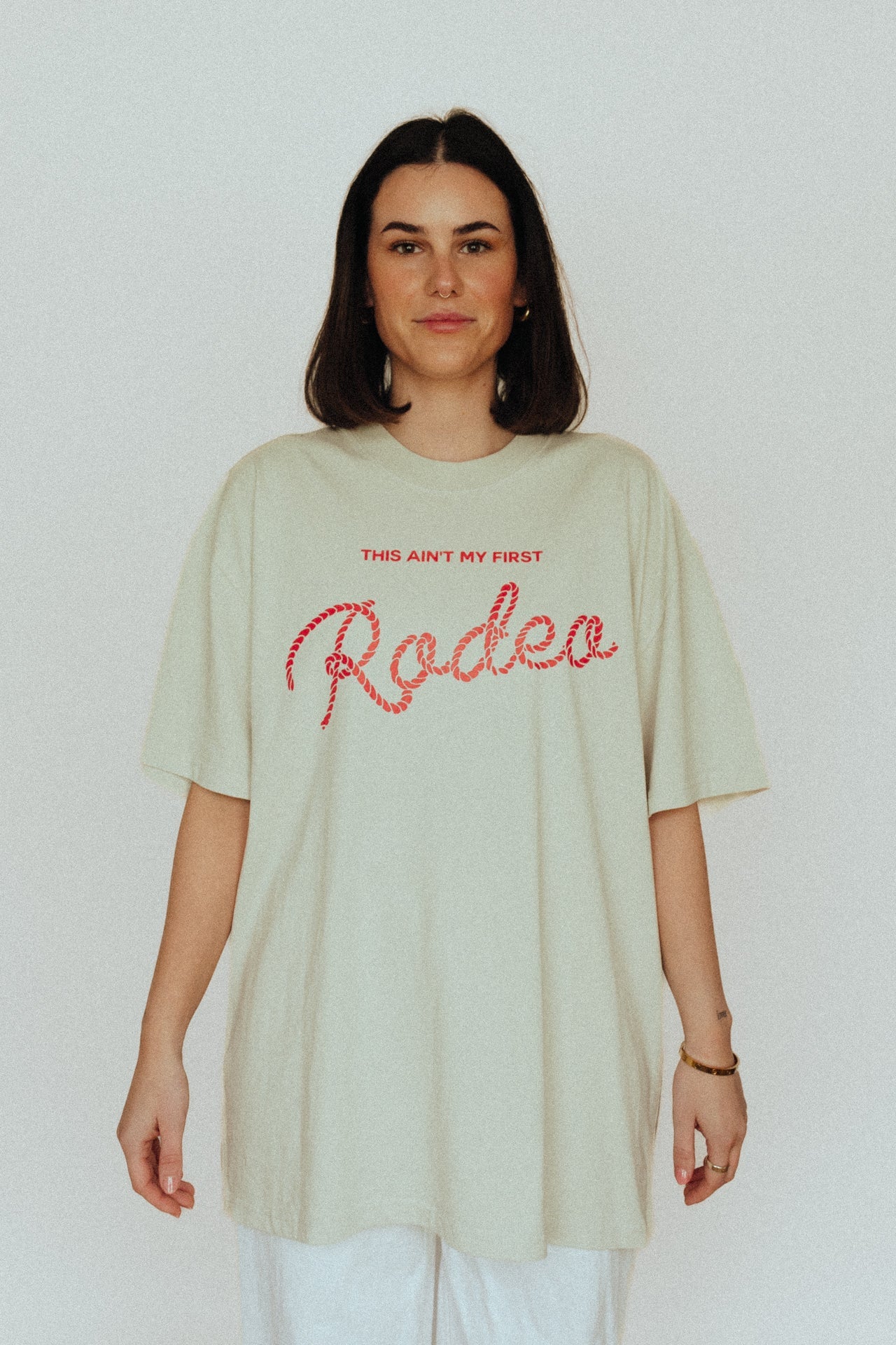 The Boyfriend Tee - Bone