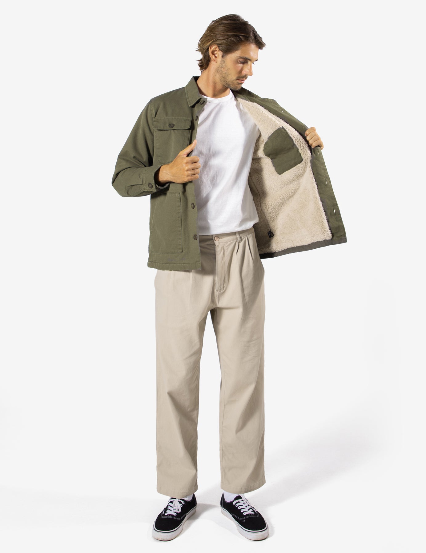 Stockyard Sherpa Jacket Fatigue