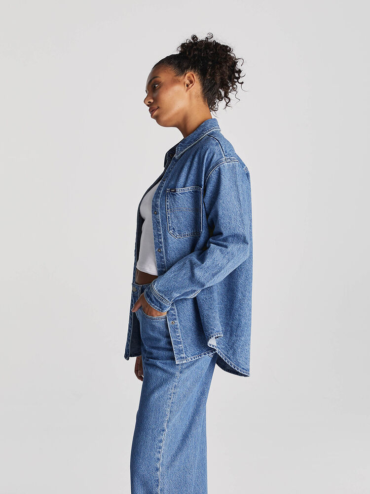Signature Relaxed Denim Shirt