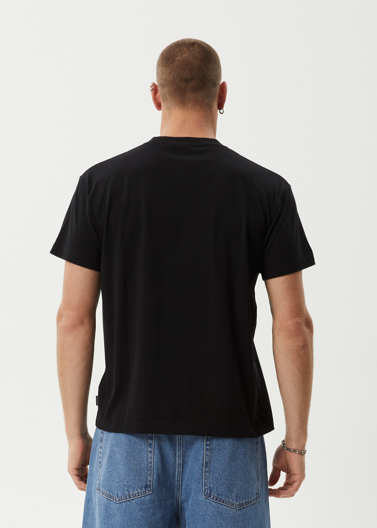 Take A Trip Recycled Boxy Fit Tee Black