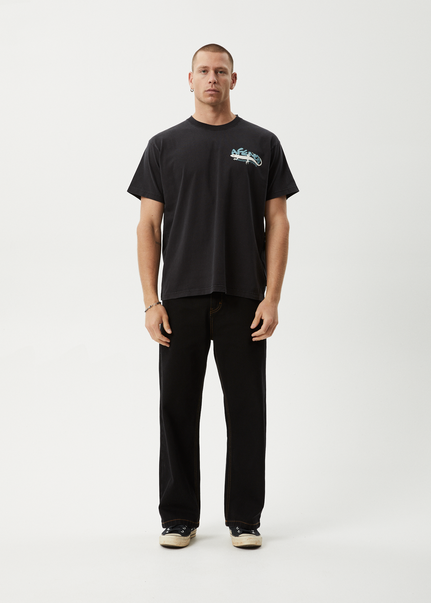 Reptilian Heavyweight Boxy Tee