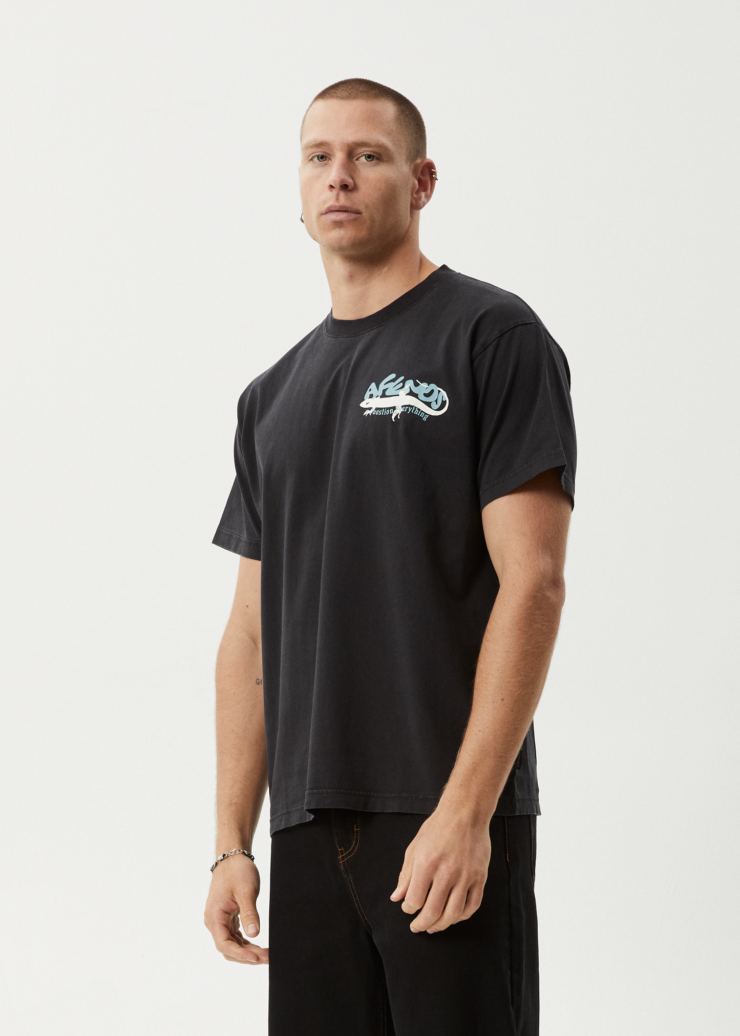 Reptilian Heavyweight Boxy Tee
