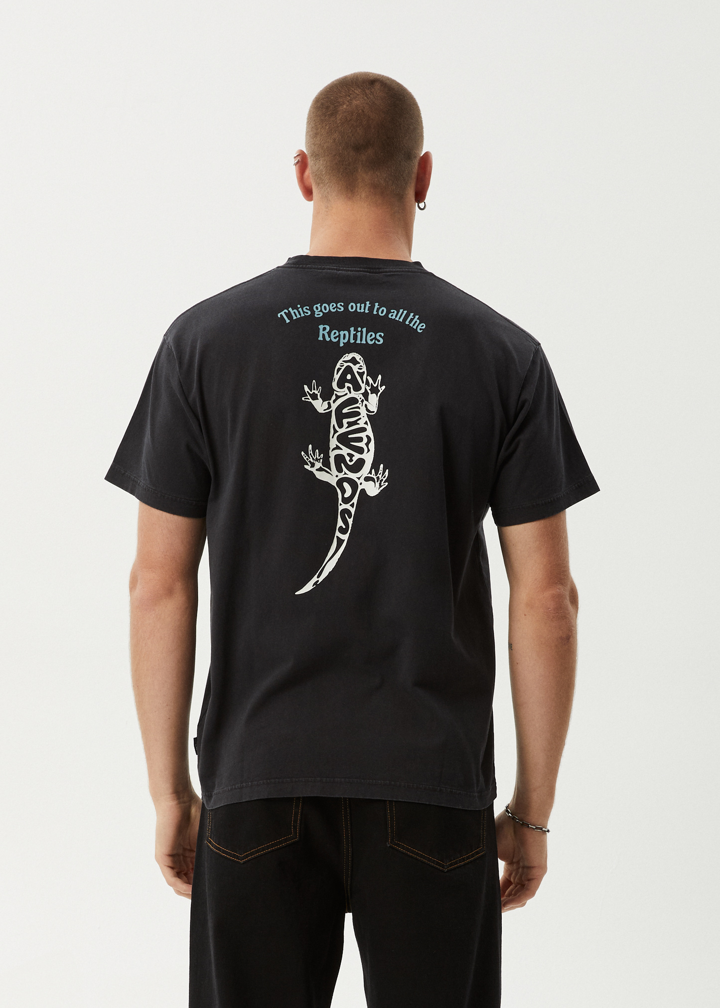 Reptilian Heavyweight Boxy Tee