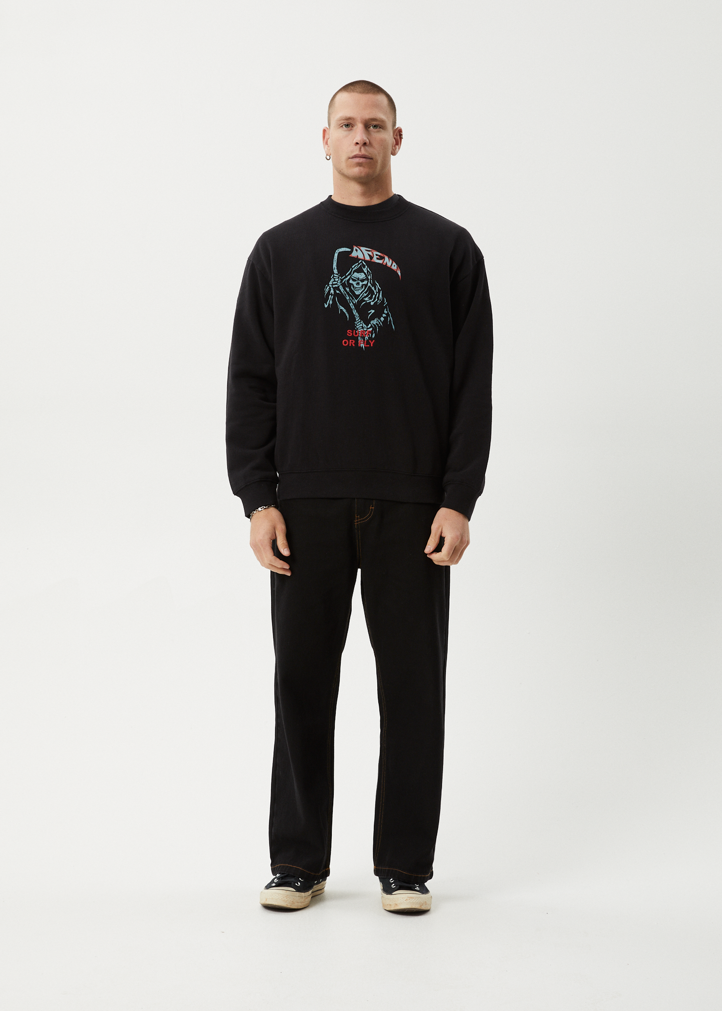Surf Or Fly Crew Neck Jumper