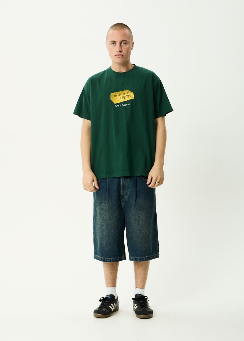 Clock Off Recycled Boxy Tee