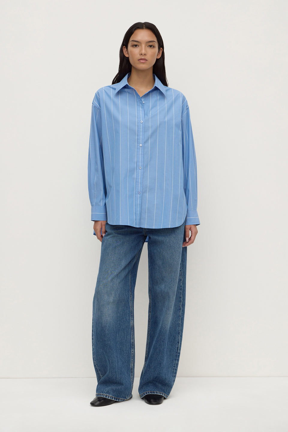 Marcia Stripe Long Sleeve Shirt