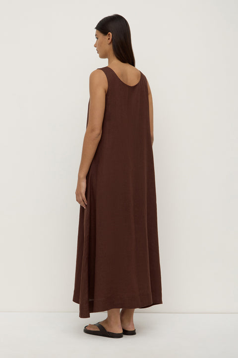 Maree Linen Midi Dress