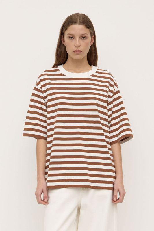 Monte Stripe Cotton Short Sleeve Tee