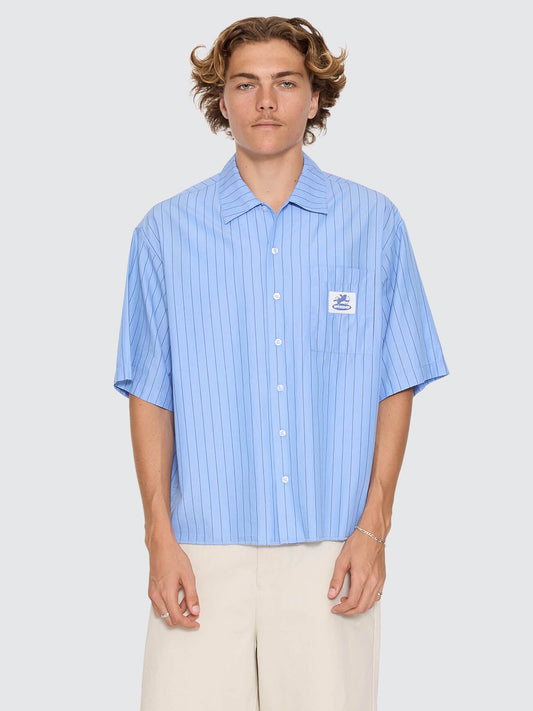 Shadow Cherub Box Crop Short Sleeve Shirt