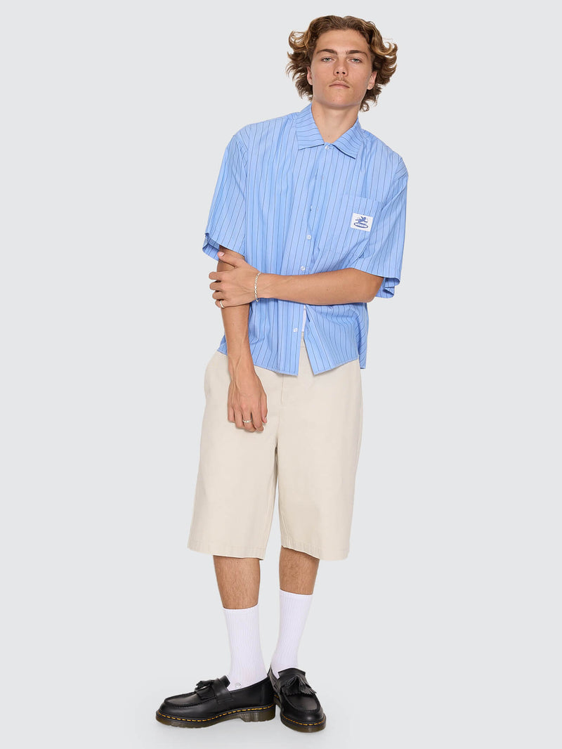 Shadow Cherub Box Crop Short Sleeve Shirt