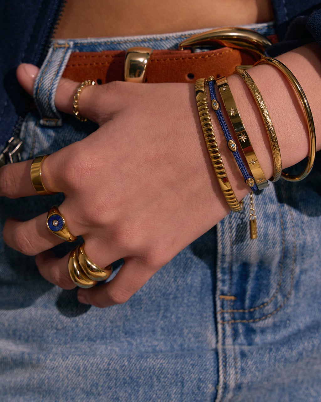 Cole Gold Cuff