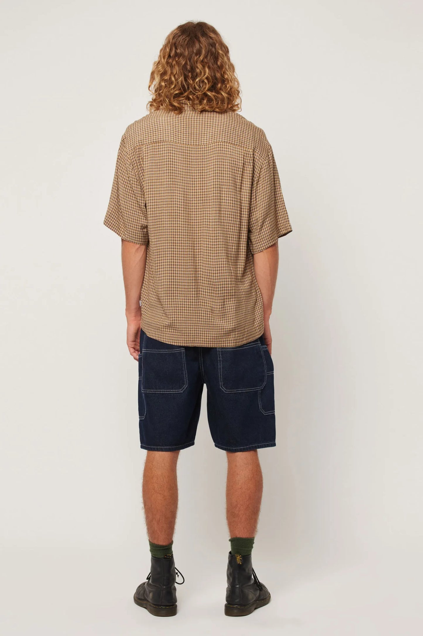 Merbau Check Bowler