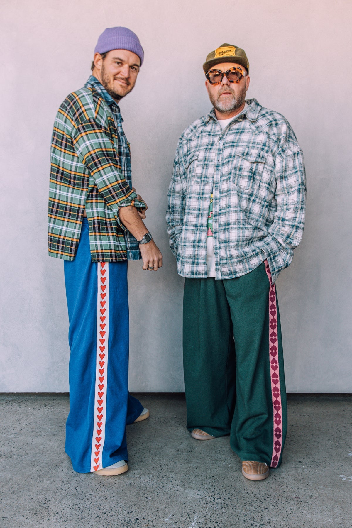 The Raving Hearts Pants Green