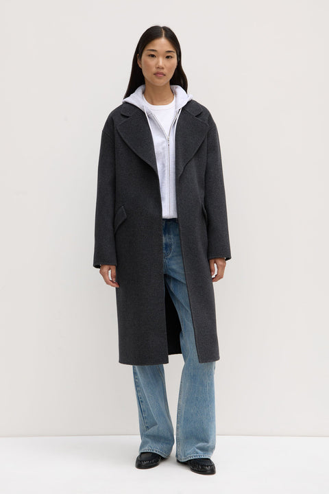 Sadie Single Breasted Wool Coat