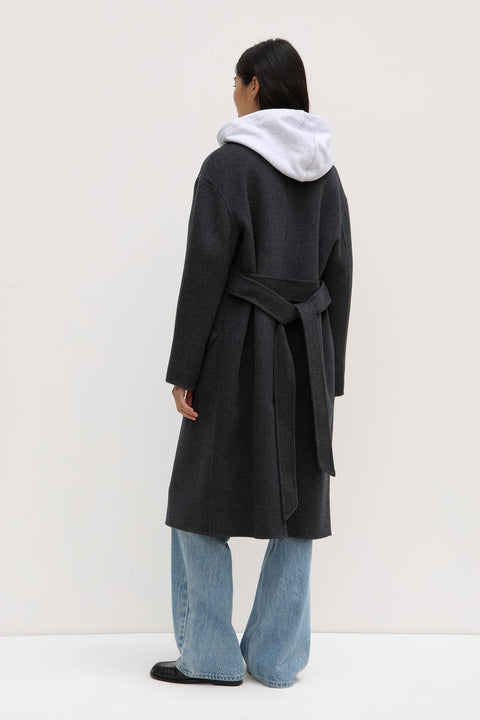 Sadie Single Breasted Wool Coat