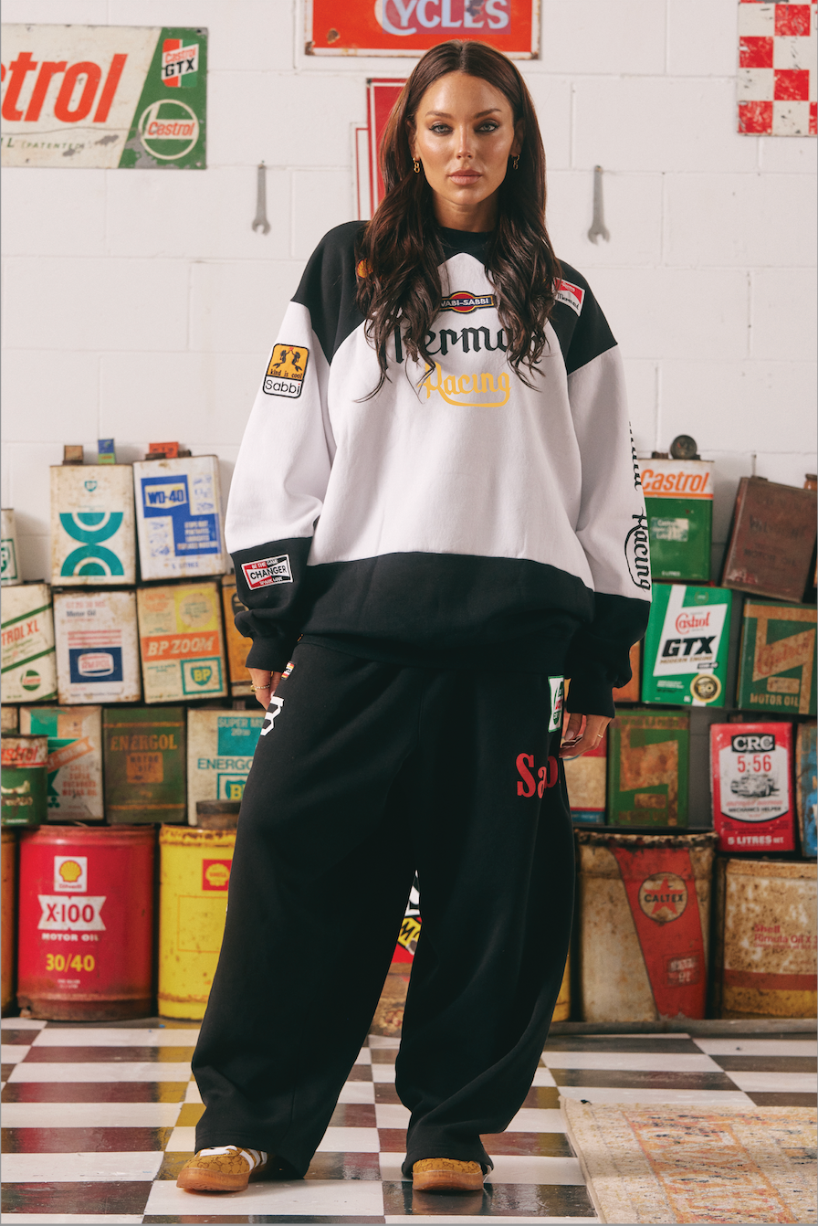 The Diego Jumper - Mermaid Racing - Black