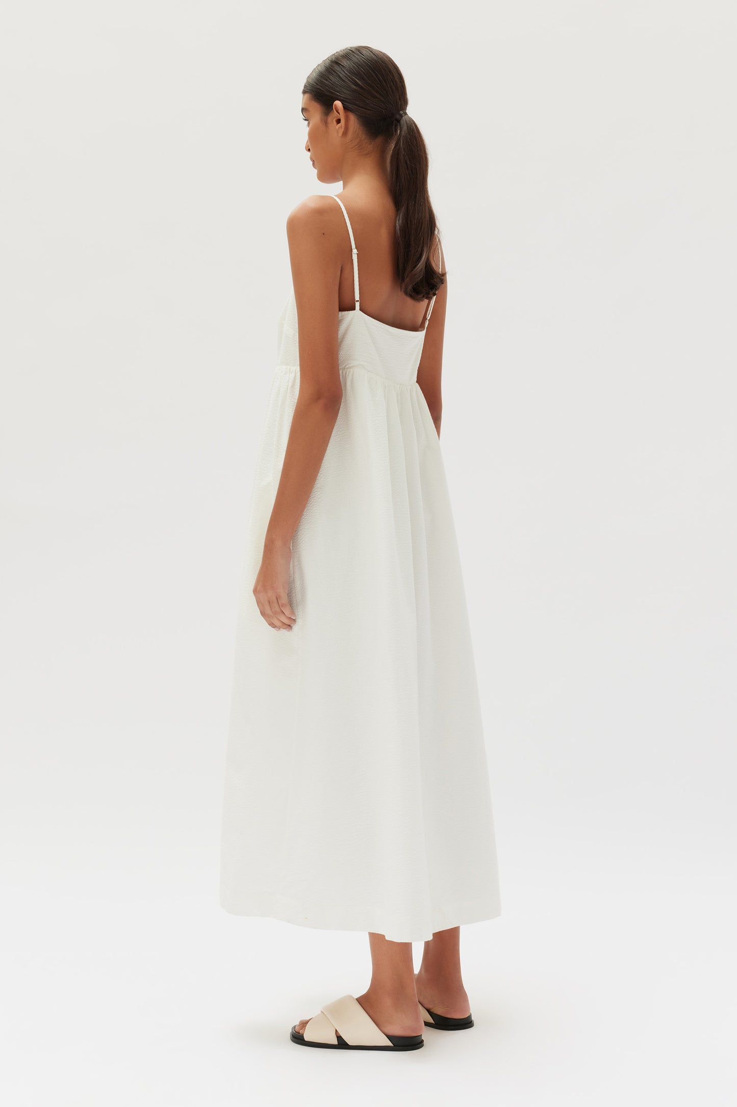 Seraphina Seersucker Dress