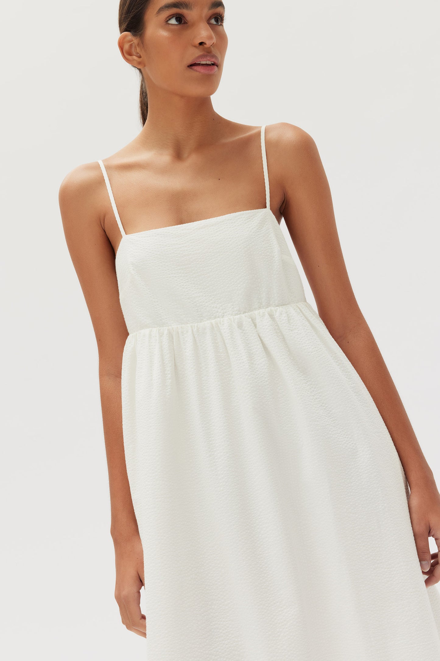 Seraphina Seersucker Dress