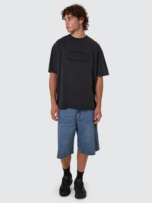 Shadowless Embro Oversize Box Fit Tee