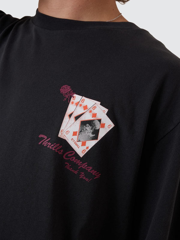 Appreciation Box Fit Oversize Cropped Tee