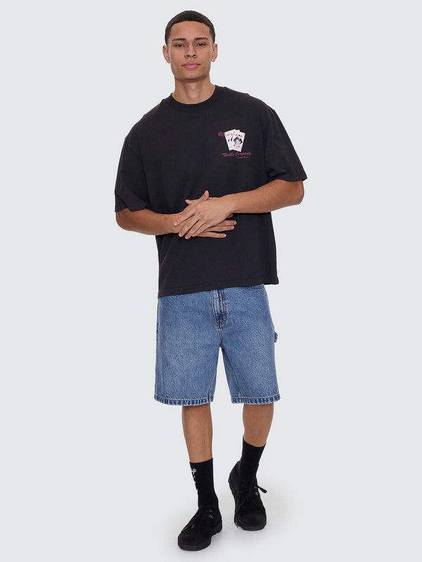 Appreciation Box Fit Oversize Cropped Tee