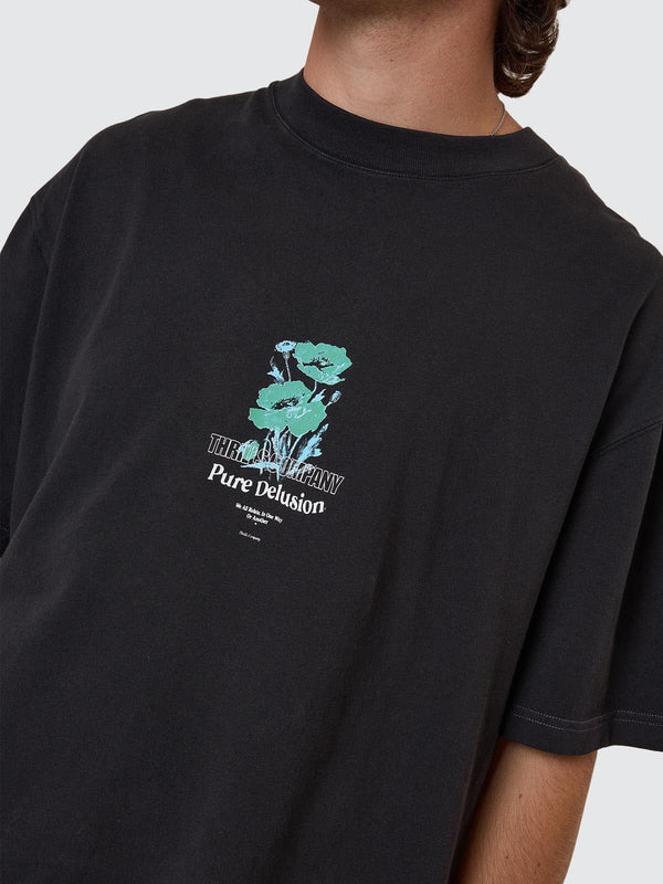 Pure Delusion Box Fit Oversize Short Tee