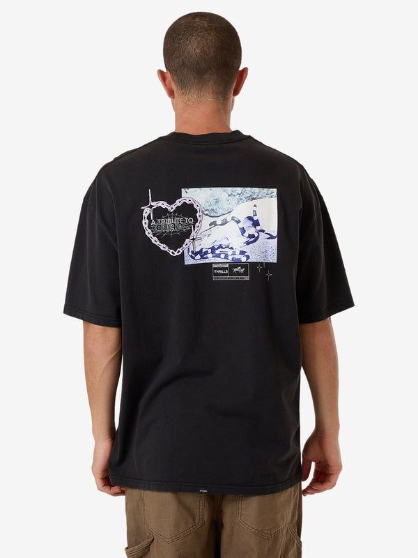 Chain Reaction Box Fit Oversize Tee