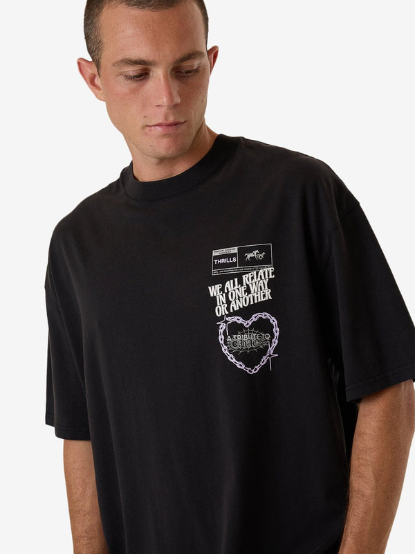 Chain Reaction Box Fit Oversize Tee