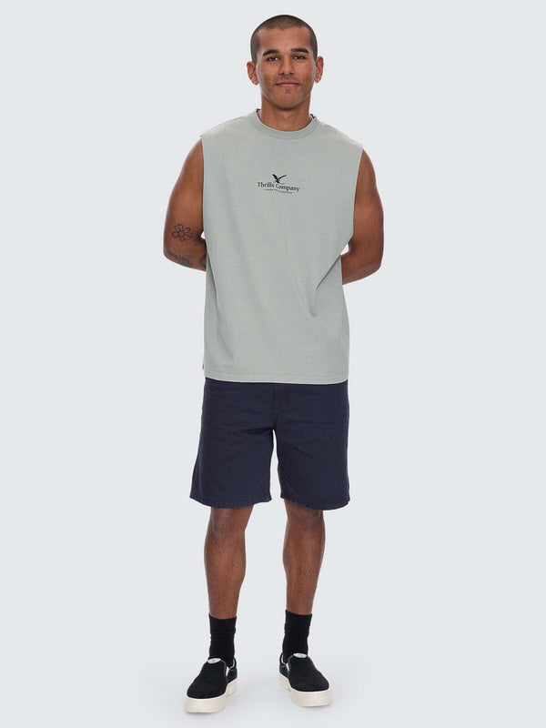 A Haven for the Restless Merch Fit Muscle Tee