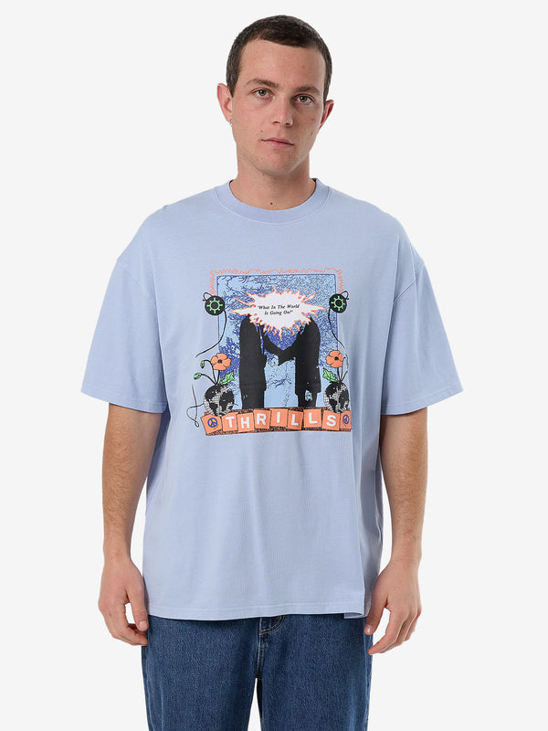 What's Really Going On Box Fit Oversize Tee