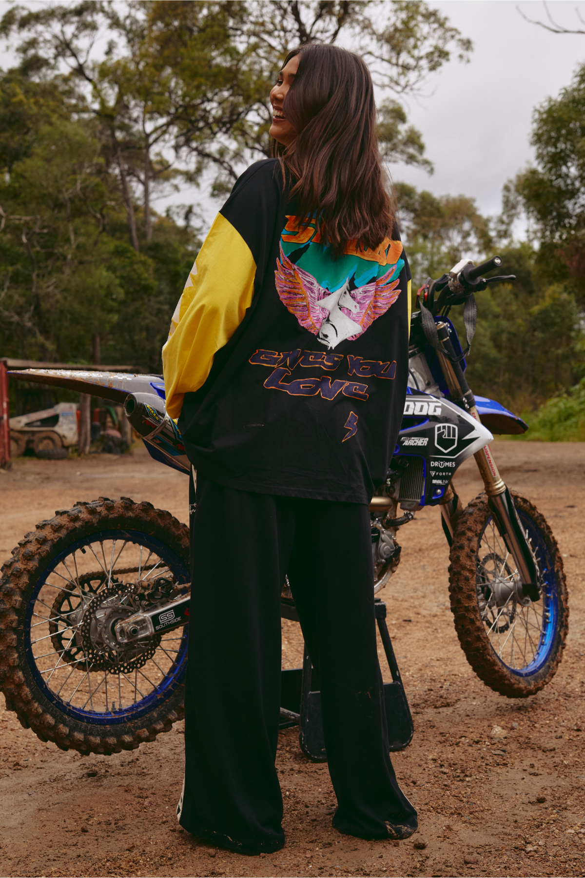 The Long Sleeve Dont Quit Your Day Dream - Black Black XL