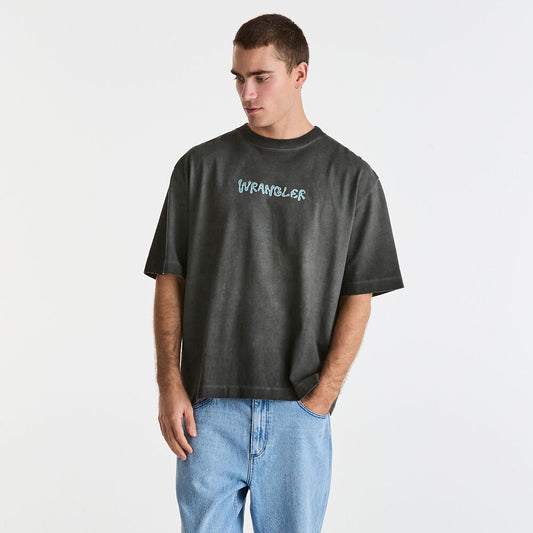 Floral Fade Boxcar Tee